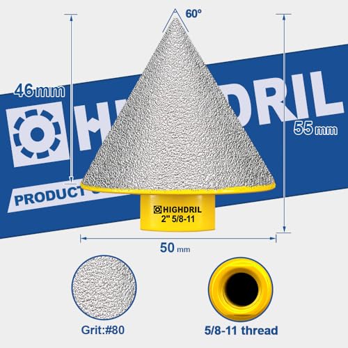 Set de 4 brocas diamantadas con bisel y avellanador miniatura 3