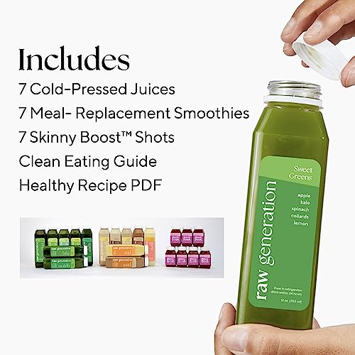 Raw Generation 7-Day Maintenance Program - Post-Cleanse Weight Management System | Natural Gut Detox | Sustainable Support of Cleanse Results | Improve Digestion & Eliminate Bloating - Image 4