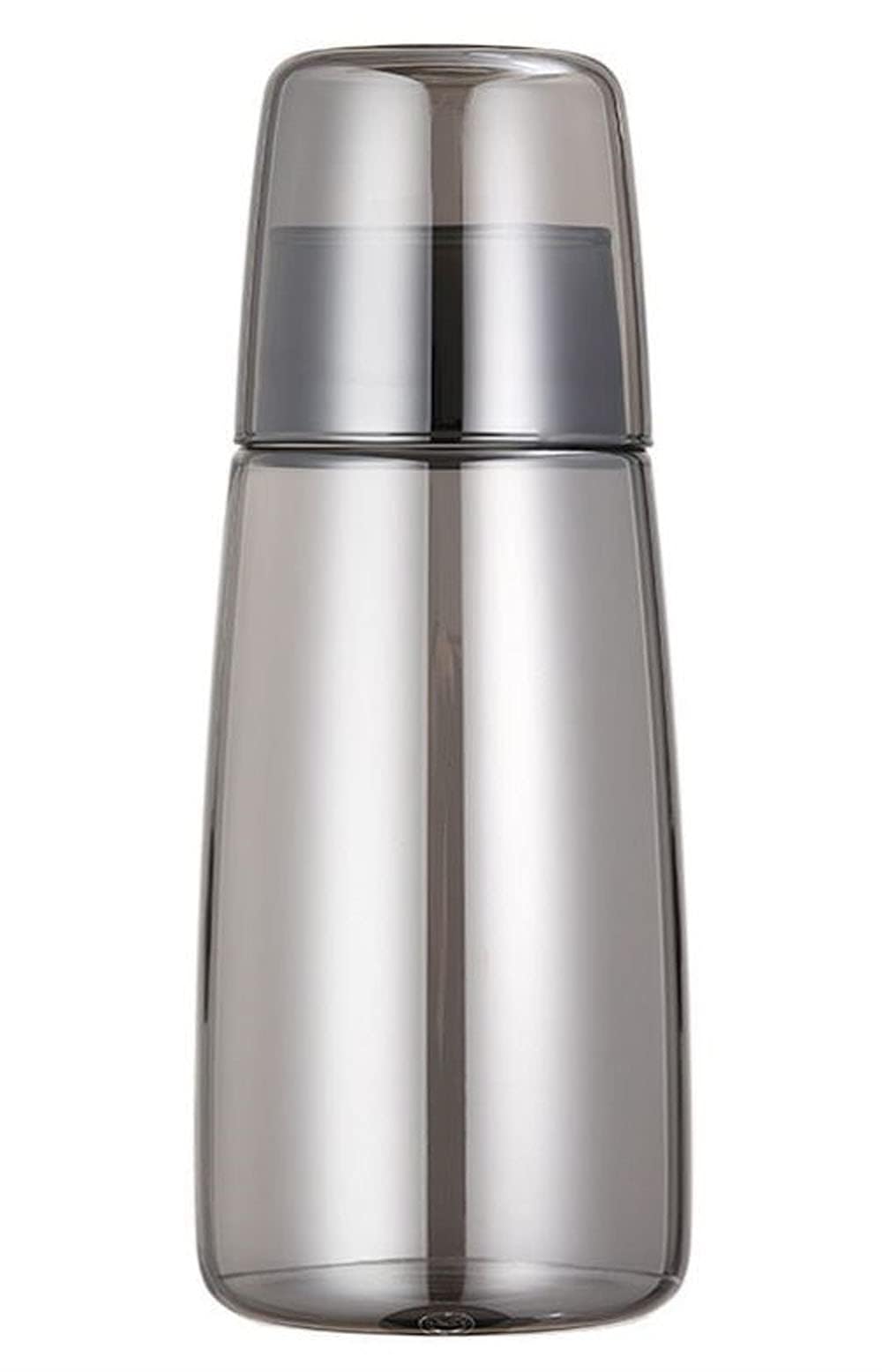 Bedside Water Bottle, Carafe and Glass Set, Bedside Nighttime Water Bottle Jug and Mug Set, Bathroom Mouthwash Dispenser