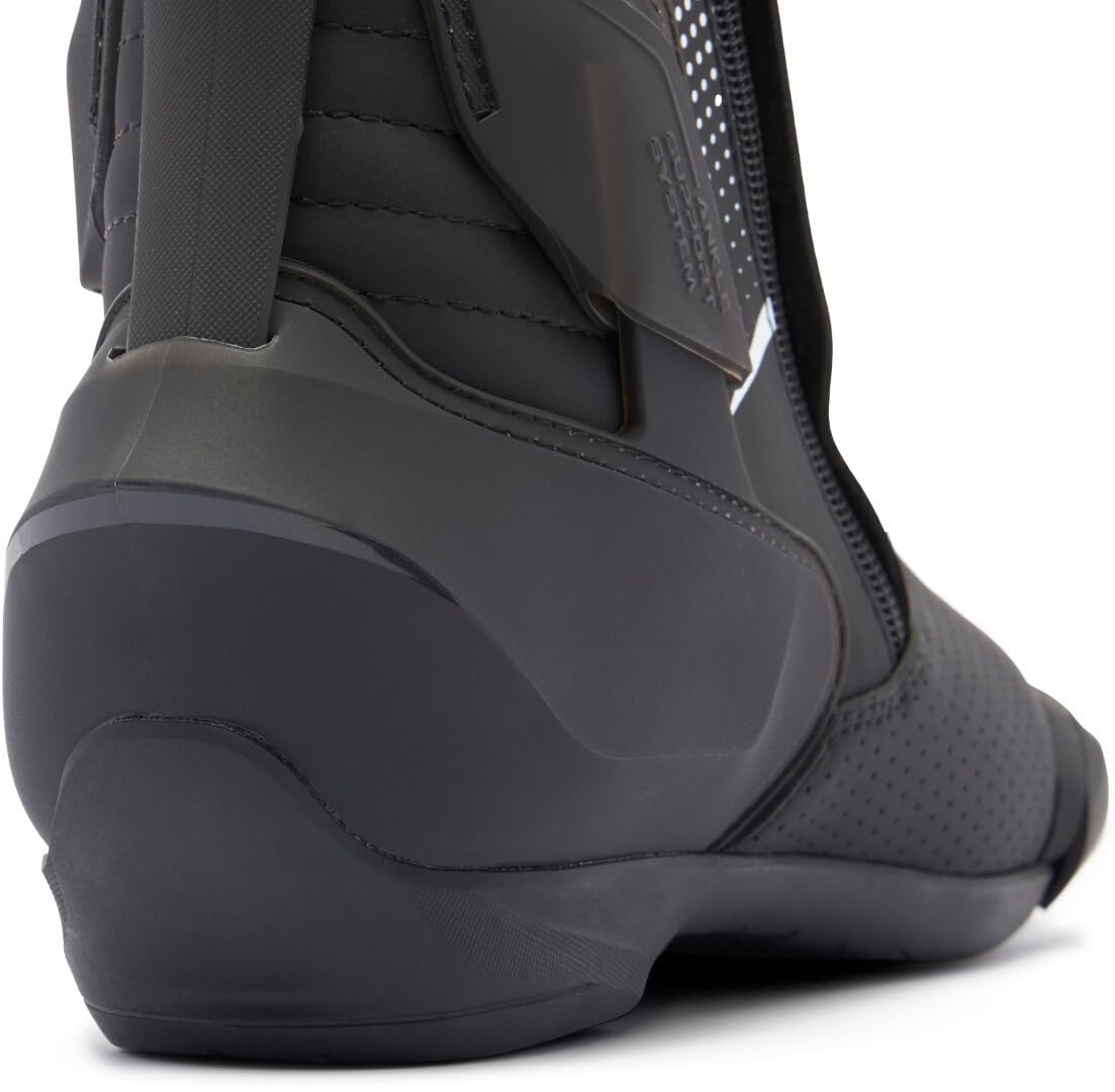 TCX S-tr1 Air Racing Boots, Stivale da Moto Uomo, con Tomaia in Microfibra Perforata al Laser, Chiusura con Zip Elastica Laterale e Velcro