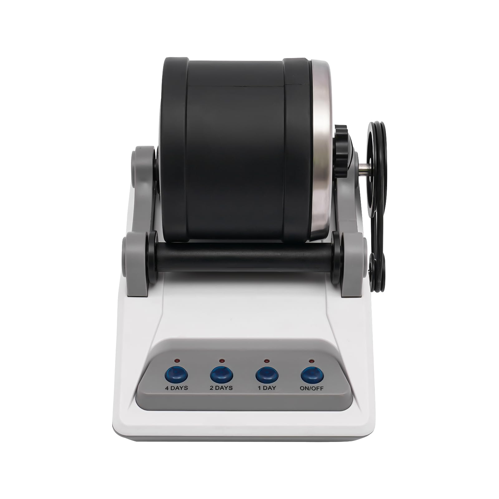 Professionelle Geräuscharme Rock Tumbler Maschine, Vollständiges Set mit digitalem 4-Tage-Timer & 3-Gang-Einstellungen, Steinpoliermaschine für Kinder und Erwachsene