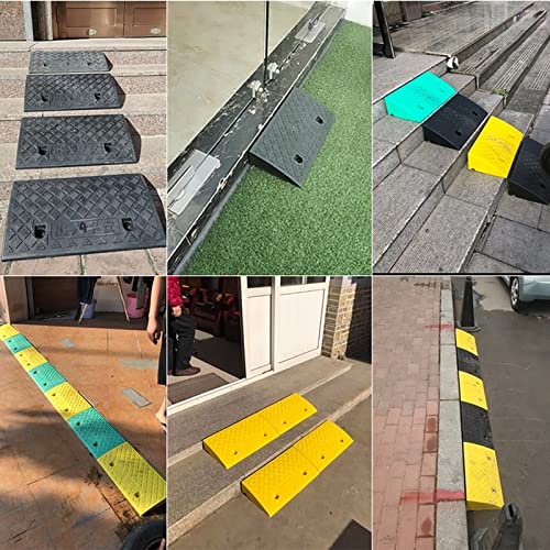Rampa portátil PVC alto 12 cm para moto y silla de ruedas miniatura 6
