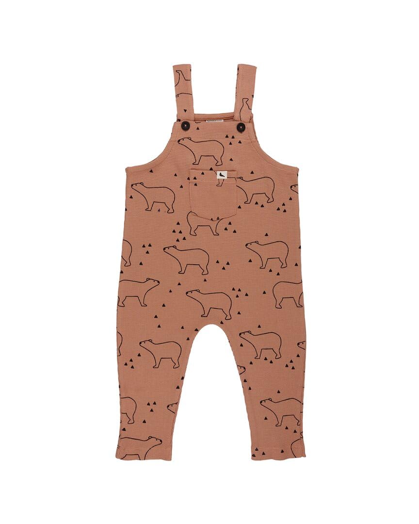 Turtledove LondonBear Silhouette Easy Fit Dungaree, 6-7 Years