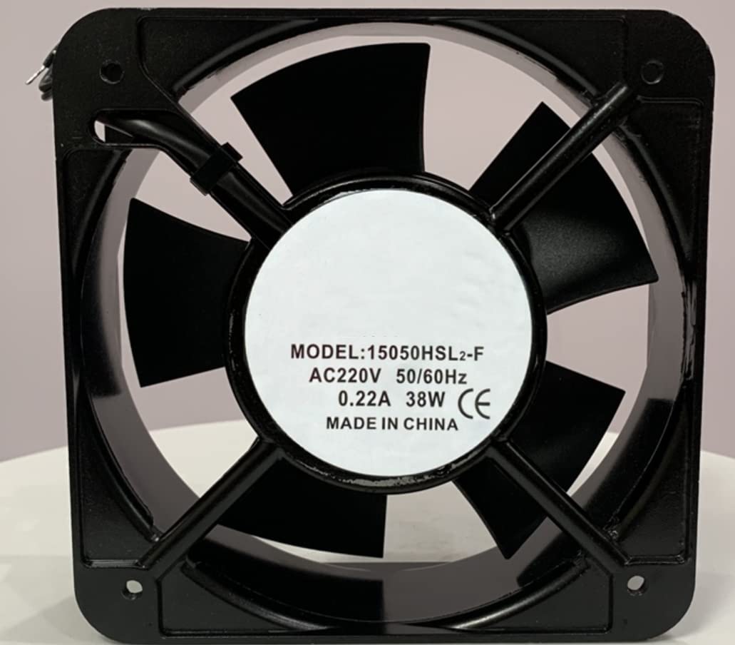 CZVJUKBYP 220V 0.22A 38W 15050 Cooling Fan 150X150X50mm