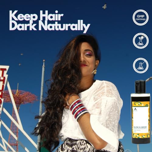 Image of Grow N Glow hair Oil, Coconut Herbal Oil, 200 ml (Pack of 1)
