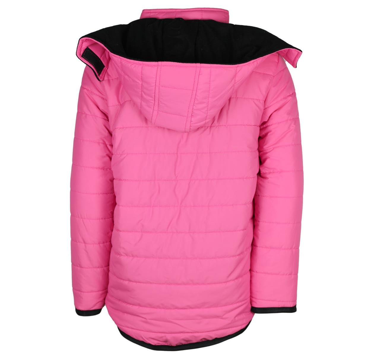 Set da equitazione invernale per bambini, colore rosa, trapuntato, con inserti in silicone, colore: grigio