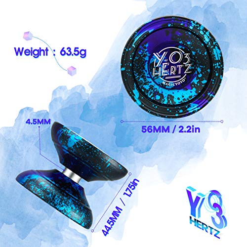 Magicyoyo MG Professional Yoyo Y03-Hertz, Unresponsive Yoyo For Kids/Adults, Pro Aluminum Metal Yo-Yo Ball thumb #3
