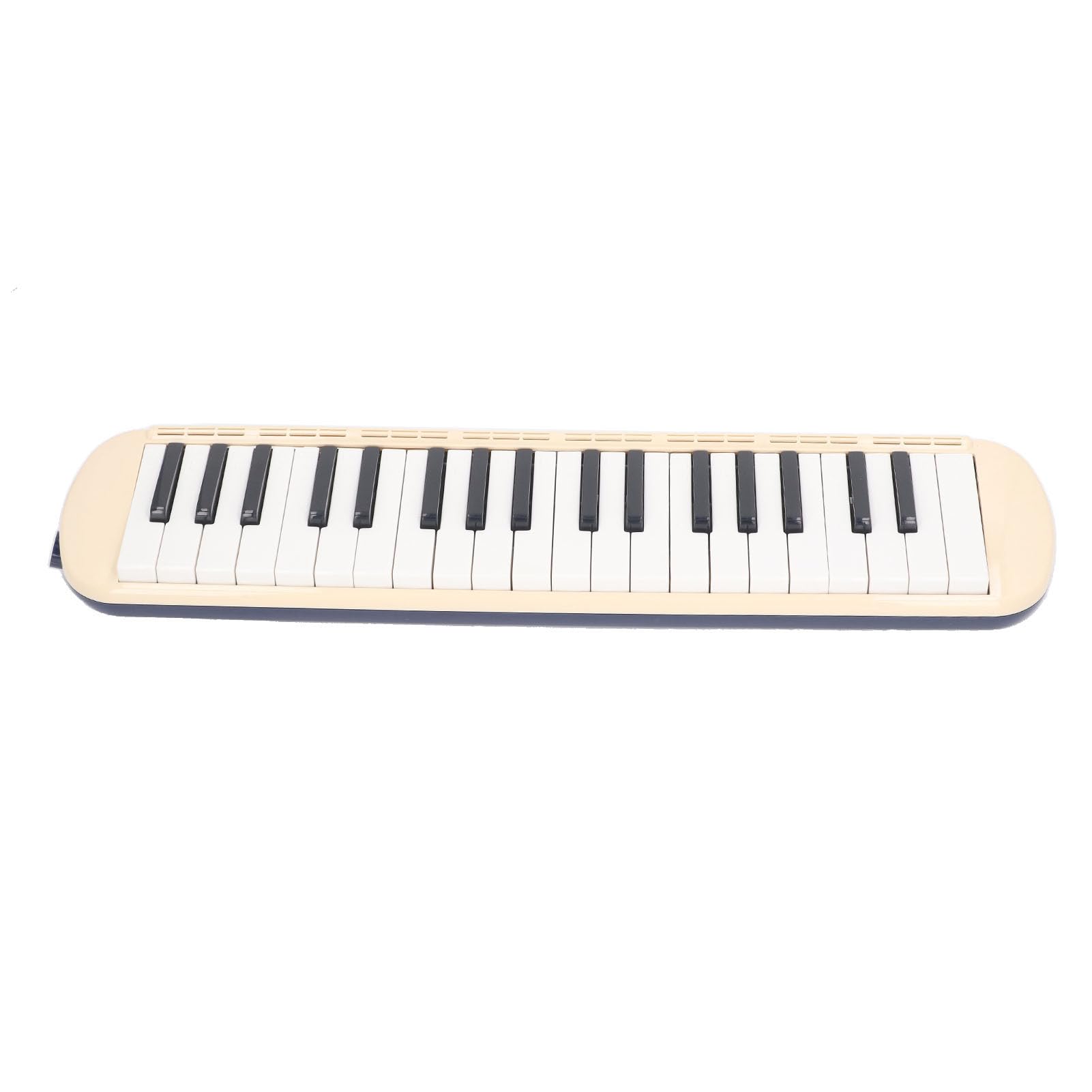 Tragbare Melodica mit 37 Tasten für -Musikinstrument, Leicht zu Greifende Air-Piano-Tastatur für Anfänger, ABS-Material, Multifunktional, Ideal Zum Musiklernen zu Hause oder in der Schule