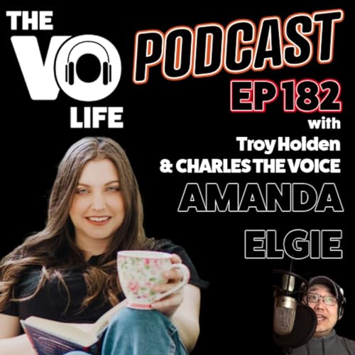 EP 182 - Amanda Elgie (with Co-host Charles Coats) Podcast Por arte de portada