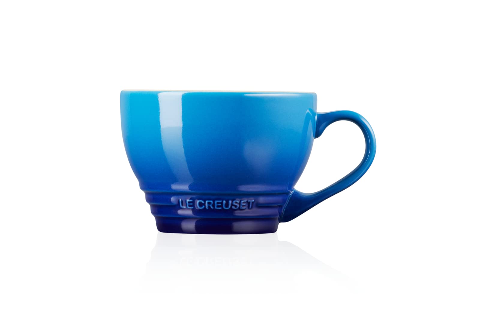 LE CREUSET Stoneware Grand Mug, 400ml, Azure, 70304402200002, 400 ml - Image 3