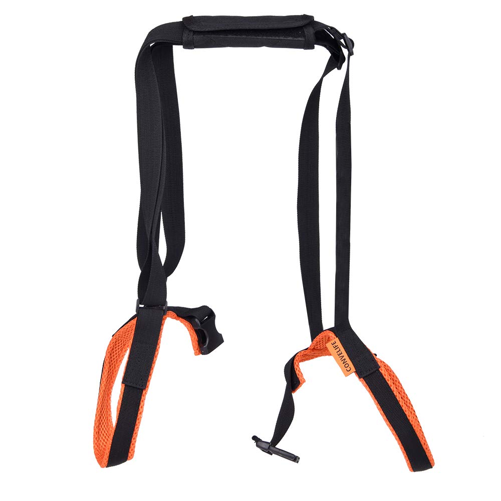 CONVELIFE Dog Halter Harnesses Lifting Aid Harness for Dogs, Injury, Disabled or Elderly, Walking Lifting Carry, Mobility Lift, Lift Dog Strap, Front or Rear Support
