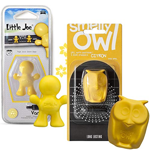Little Joe OK Mini blister +/- 45 giorni di profumo fresco in auto/fresh Air in the car/parfum frais dans la voiture/profumo fresco in macchina (rosa/ambra