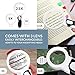 iMagniphy Powerful Magnifying Glass with Light - Senior Citizen Gifts - 2.5X, 5X & 16X Handheld Magnifying Glass with 3 Interchangeable Lenses - Lighted Magnifier for Seniors with Macular Degeneration