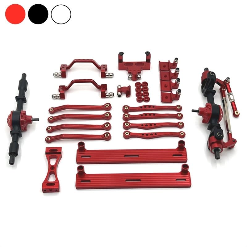 Amazon.com: WPL C64 C64-1 Metal Front and Rear Axle Chassis Link