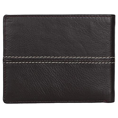 Pitaara Genuine Leather Hand crafted Bifold Wallet For Men3