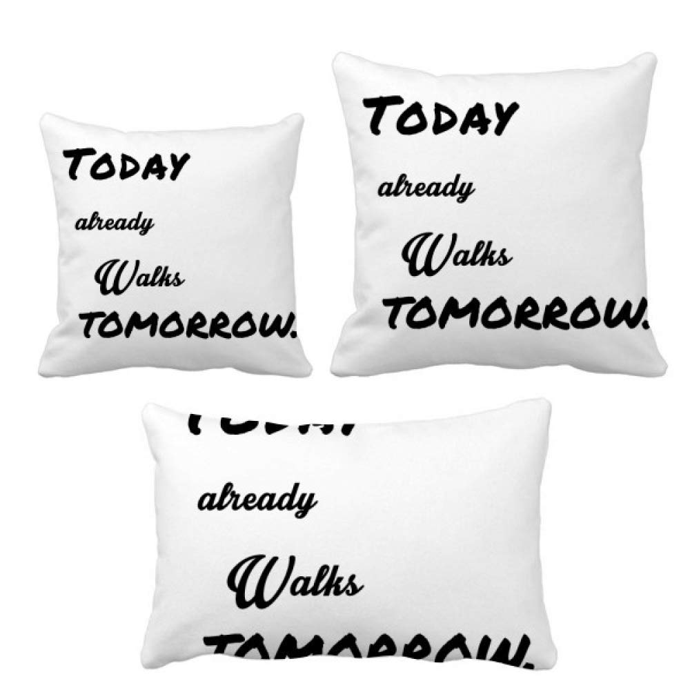 Housse de coussin Poetry Today parure décoration salon et chambre moderne