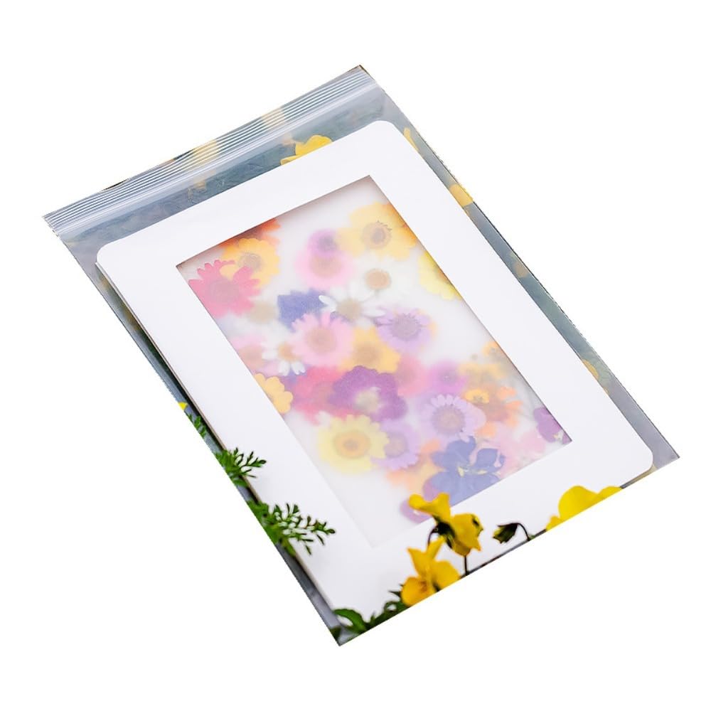 10 Pieces for Craft Enthusiasts and Students, Used for Storing Pressed Flowers. It Keeps Dried Flowers and Plant Samples Inside The Pouch Safe From Moisture and Damage. (A4)