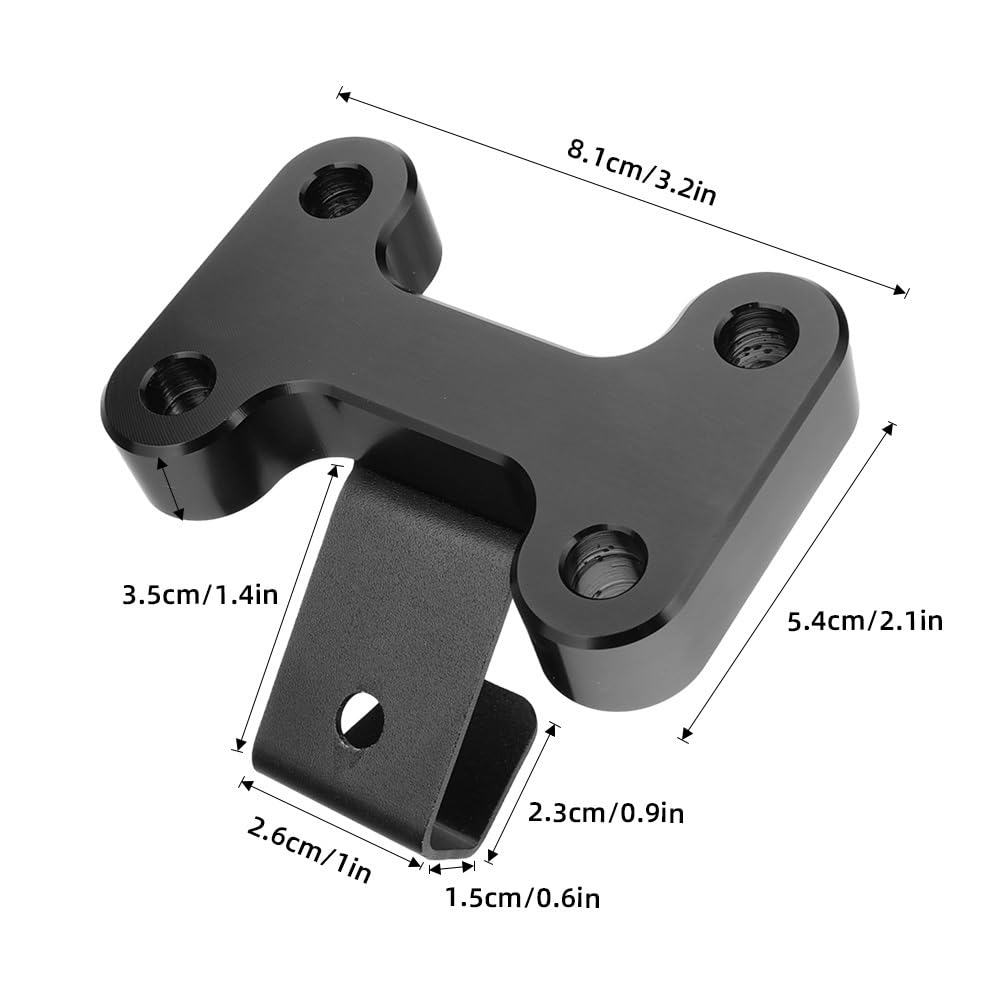 Staffa Riser Manubrio Per T MAX 560 T-MAX560 TMAX560 2022-2023 | Morsetto Riser Superiore Accessori Moto Per T MAX 560 T-MAX560 TMAX560 2022-2023 Adattatore Manubrio In Alluminio CNC