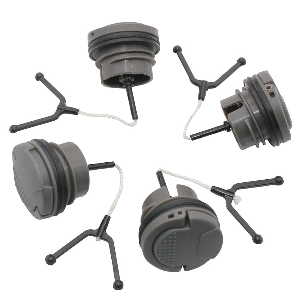 Tappo Serbatoio Carburante E Olio Per Decespugliatore Husqvarna HUS445 E 450E – Kit Da 2 In Plastica Resistente, A Prova Di Perdite