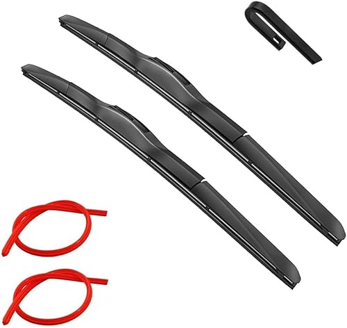 Car Wiper Front Hybrid Wiper Blades Compatible with FIAT Stilo 2001-2006 Windshield Windscreen Window Car Rain Brushes 22"+19"