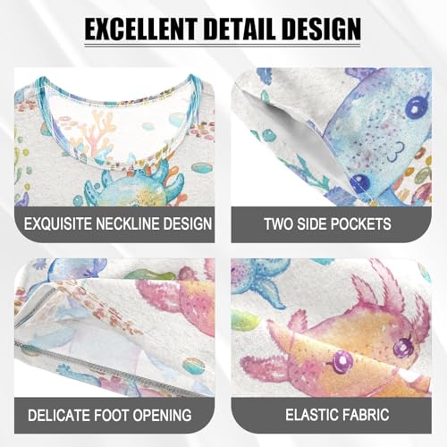 Pajama Sets Short Sleeve Soft Cotton Summer Sleepwear 2 Piece PJS Size 5-14T3