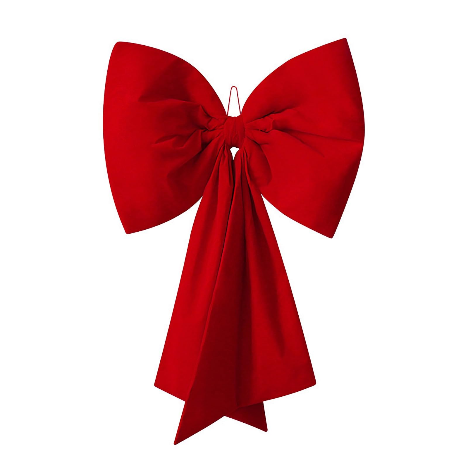 Velvets Valentine Decoration Bow Hanging Pendant Bowknot Ornament Gift Embellishment Accessories Decorative Accent Velvets Bow Tree Hanging Accessory