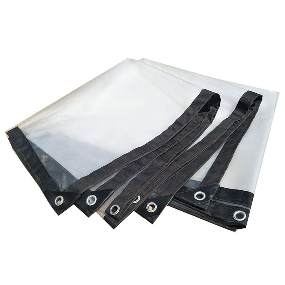 Lona transparente impermeable OKUOKA con plástico espeso protector de lluvia
