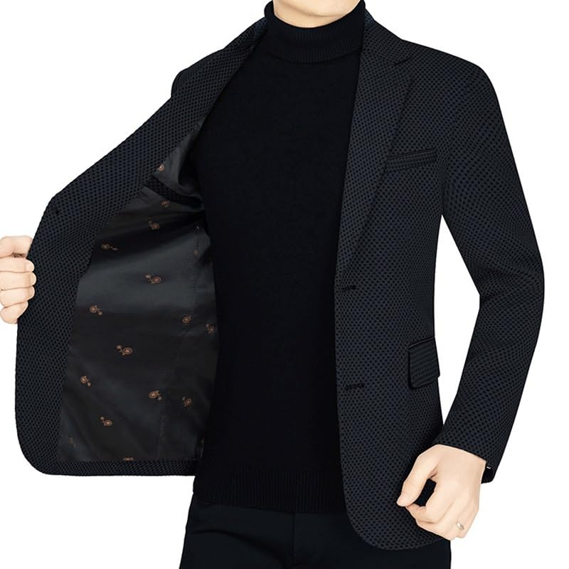 Casual Blazers Mens Herringbone Tweed Sport Coat Vintage Two Button Blazers Jacket with Pockets Western Sport Coats2