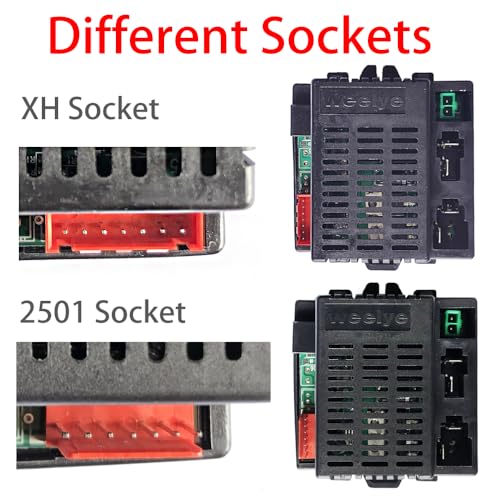 Welye CE 2.4G Bluetooth Receiver Control Box for Power Wheels Cars