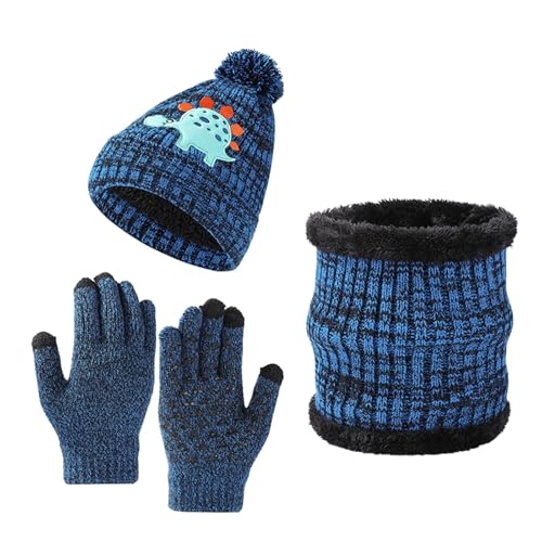 Bonnet d'hiver tricoté chaud pour garçon pour stopper le vent