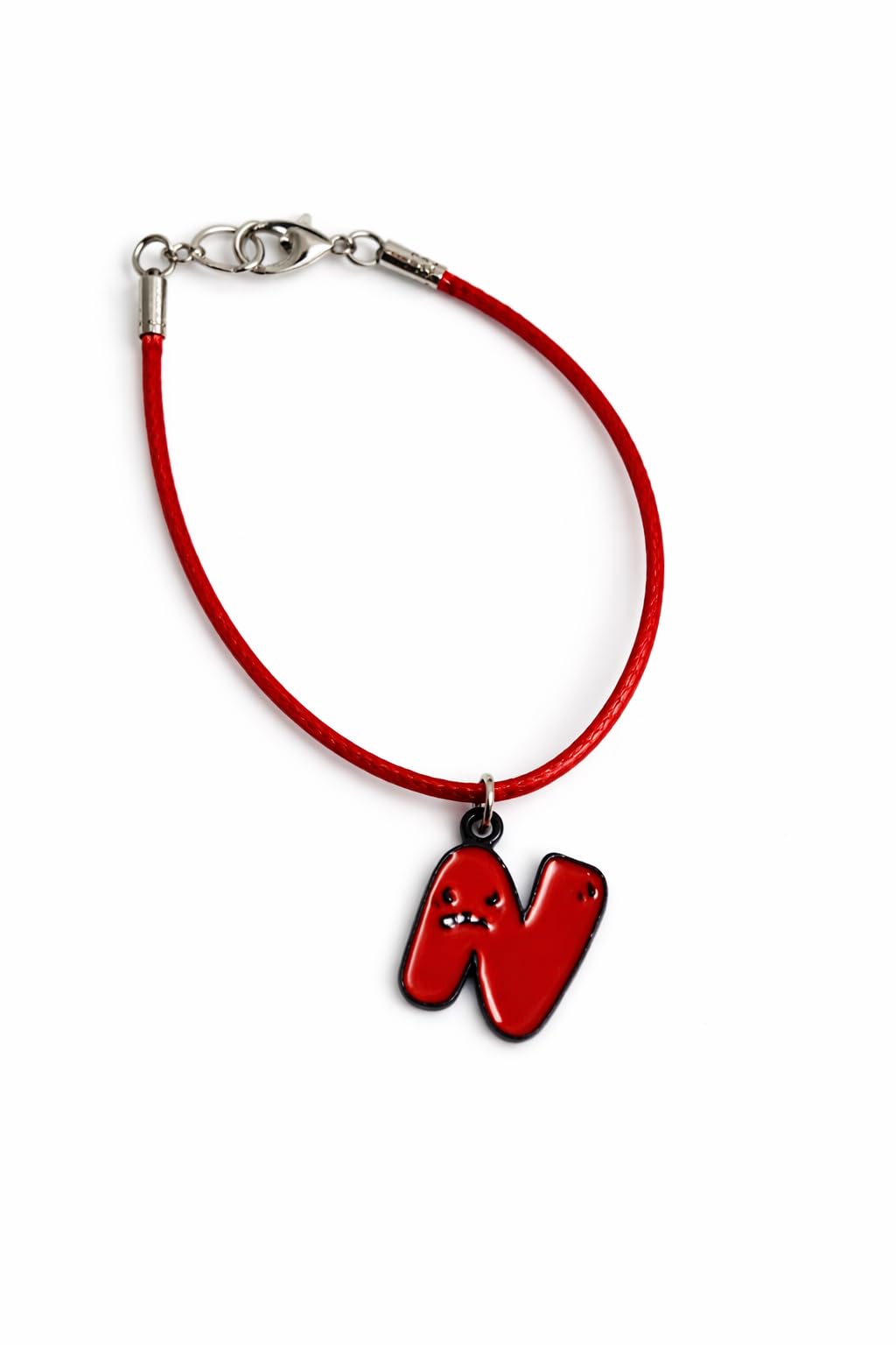 M.F.H Cute Colorful Initial Phone Charm Bracelet with Dual Lobster Clasps – Multi-Use Wrist Strap for Phone, Bag Charm, Keychain Accessory, Stylish Kawaii Initial Jewelry Gift for Women, Girls RANDOM COLOUR-picture-11