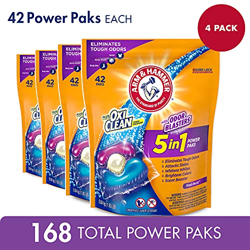 Image of Arm & Hammer Plus Odor Blasters 5in1 42ct (4x42ct), 168 Count