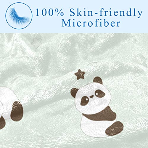 Couverture chaude panda plaid isolant pour camping et pique-nique - 4