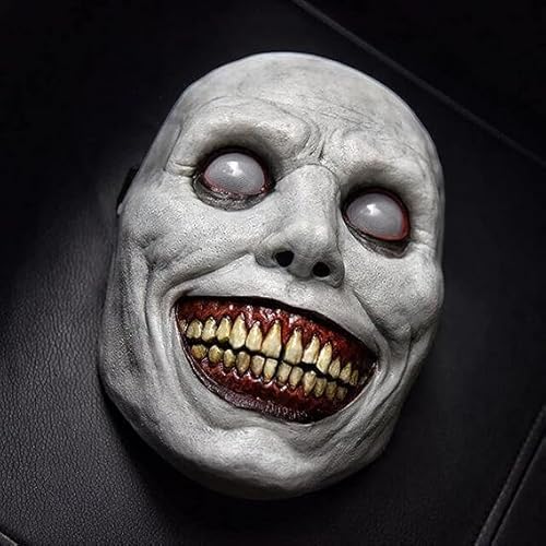 QCCX Halloween Masks for Adult, Scary Smiling Demons Mask, Halloween