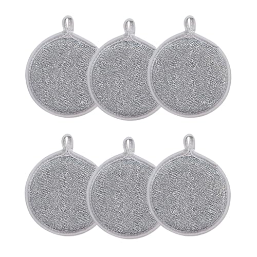 Spugna Piatti Doppia Faccia,Spugna Piatti,Spugna da Cucina in Microfibra AntiGraffio,Spugne Cucina Riutilizzabili,per la Pulizia, Piatti, Pentole e Padelle