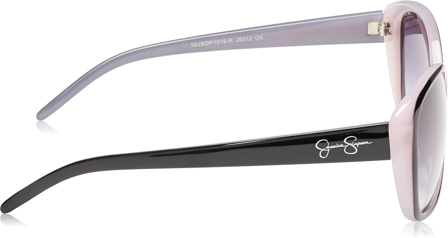 Jessica Simpson Womens J5012 Retro Cat Eye Sunglasses With Uv400 Protection - Image 3