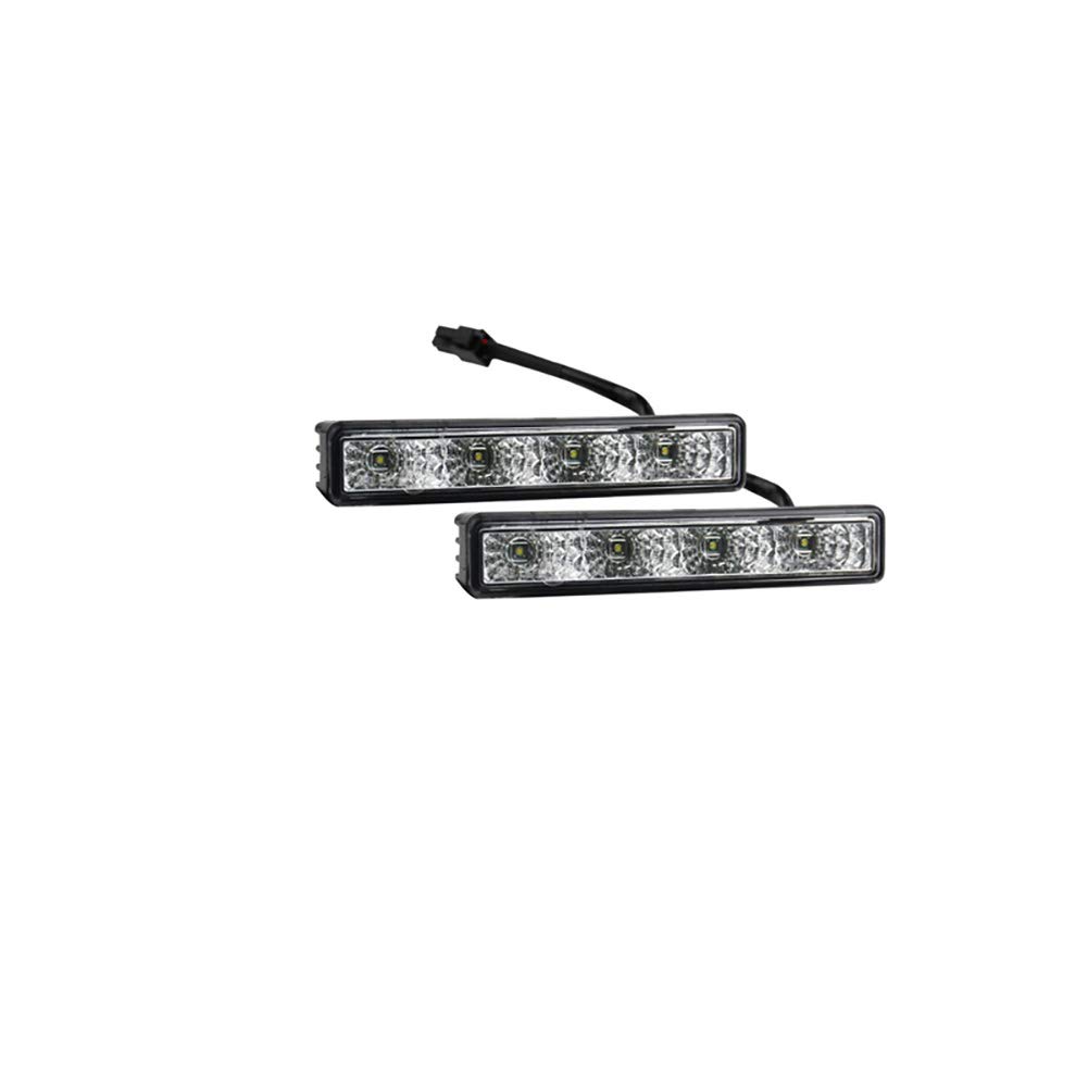 Luci diurne universali (DRL) - 4W Cree LED - 125x24x33mm - incl. omologazione E