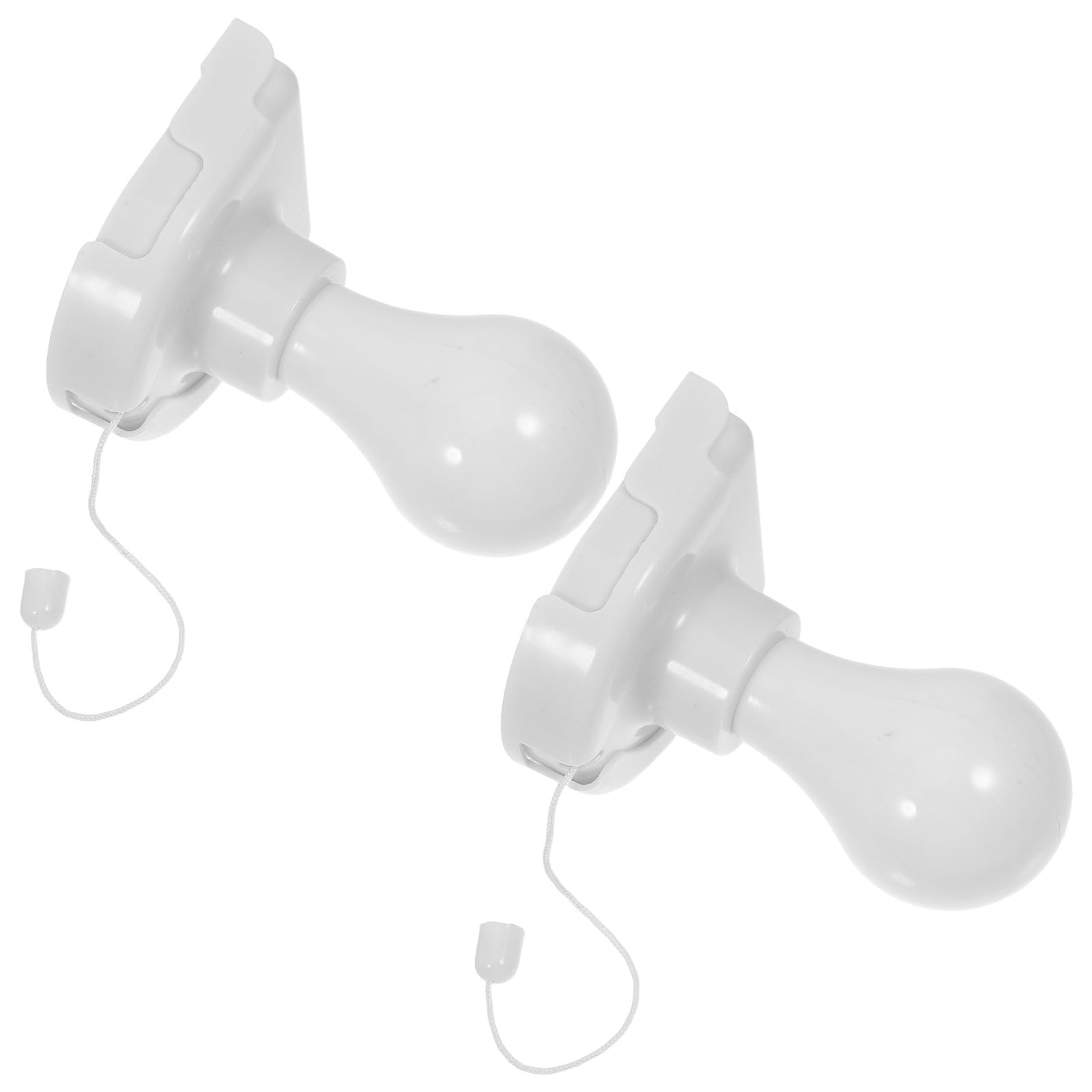 Artibetter 2pcs Wireless Pull Cord Night Lights Battery-Operated Hand-Pull LED Wall Mounted Lamps for Bedroom Bedside Closet Cabinet Emergency Use