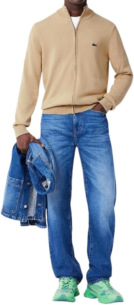 Lacoste Men's Core Collection Regular Fit Turtle Neck Long Sleeve Lacoste Men's Core Collection Regular Fit Turtle Neck Long Sleeve