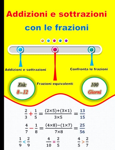 Addizioni e sottrazioni con le frazion
