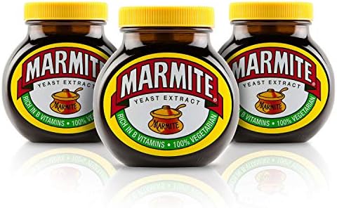 Marmite Yeast Extract Paste in a Glass Jar 500 g (Pack of 3)