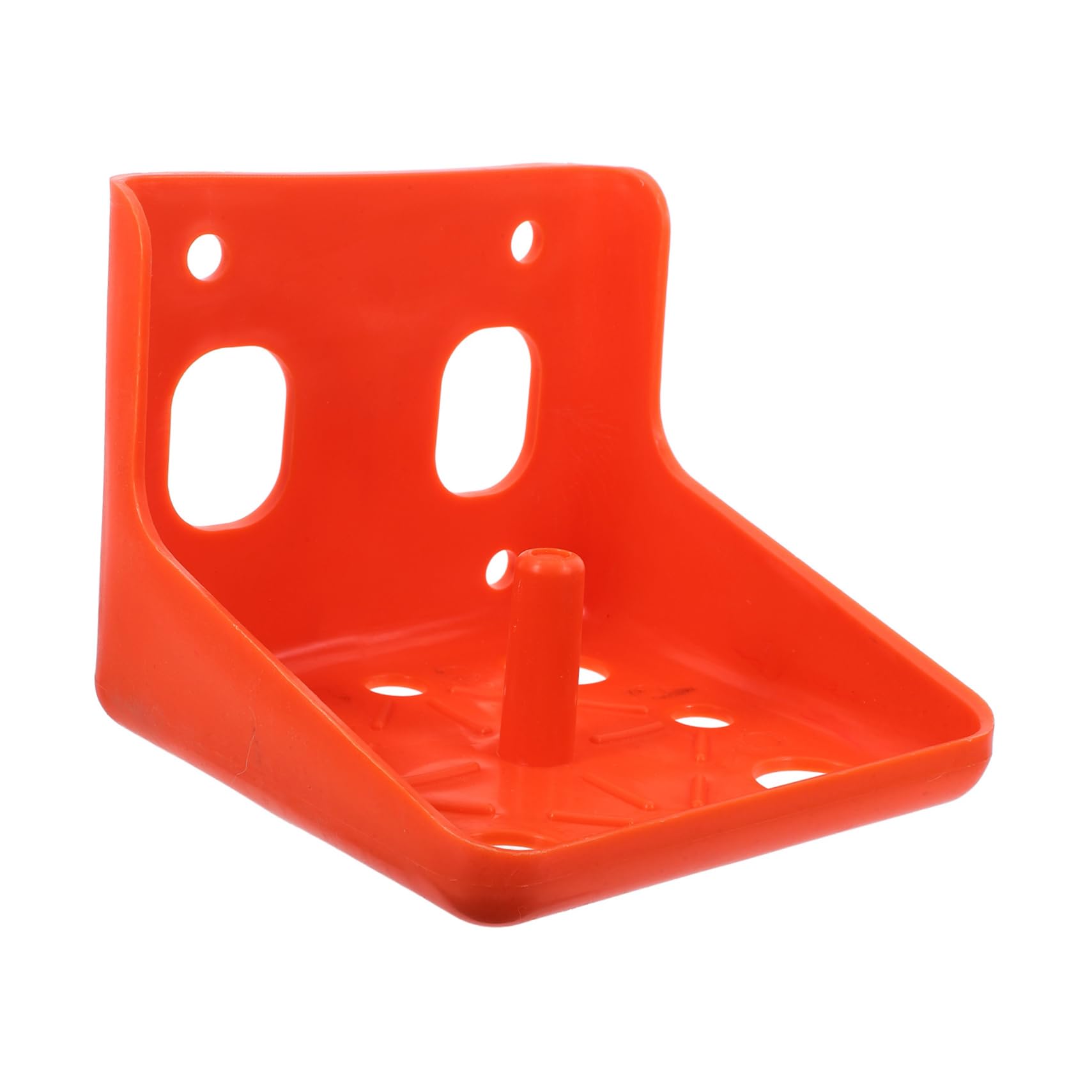 Yardwe Verdickter Salzblockhalter aus Robustem Pe für Nutztiere Viehsalzlecksteinhalter mit Verstärkter Futterschale für Rinder und Schafe dem Bauernhof