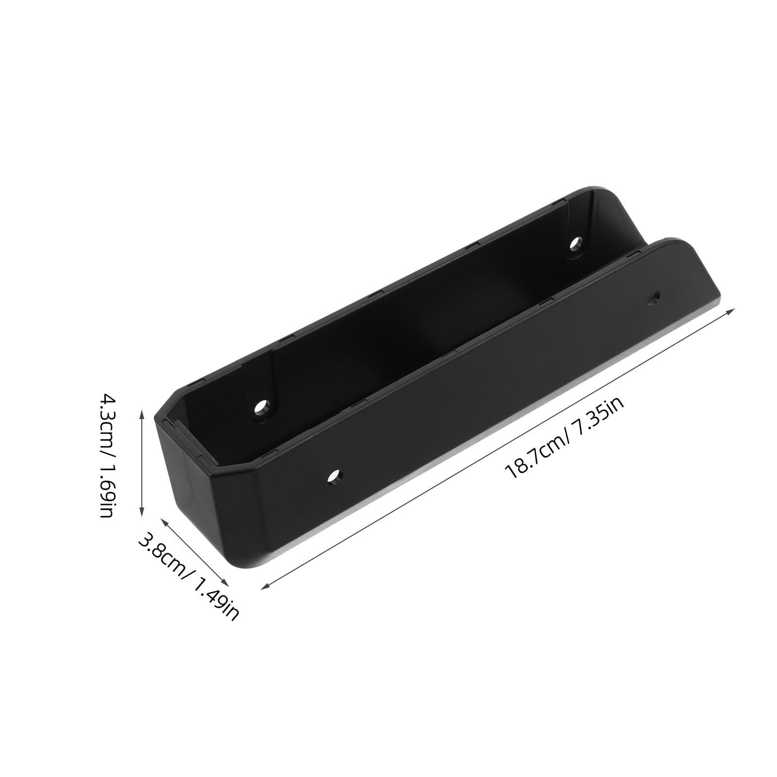 1 par de soportes para báscula de pared de baño: soporte de almacenamiento de báscula de pared autoadhesivo de acrílico para baño, dormitorio, gimnasio en casa y cocina.