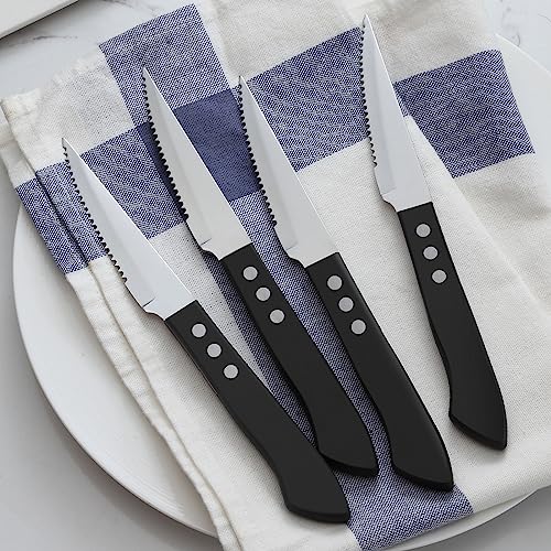 Bewos Steak Knives Set Of 12, 4-Inch Steak Knife, Serrated Steak Knives thumb #4