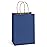 BagDream Small Gift Bags with Handles 50Pcs 5.25x3x8 Inches Kraft Paper Bags Bulk for Party Favor, Retail, Merchandise, Wedding, Gifts, Recyclable Navy Blue Paper Sacks