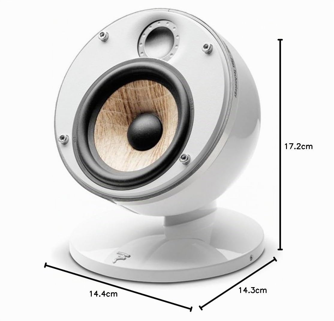 Focal Dôme Satellite Flax Blanc - Enceinte compacte