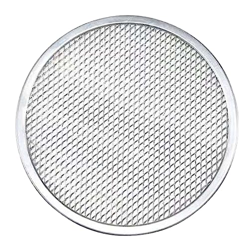 KITANDOVE Aluminium Pizza Backform Antihaft Pizza-tray Für Gleichmäßiges Backen Für Zuhause Cafés Und Restaurants Sorgt Für Krusten Und Gebackene