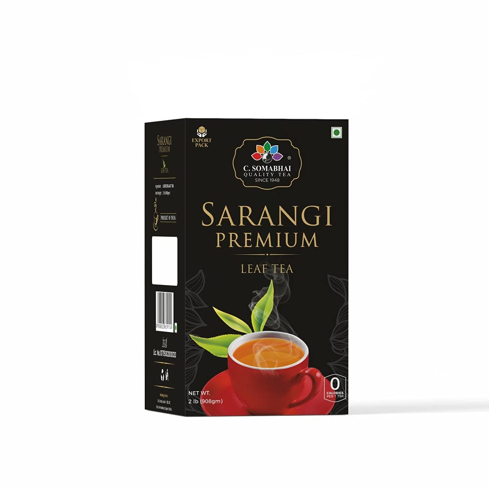C. Somabhai Sarangi Premium Leaf Tea Export Quality with Strong and Refreshing Desi Chai Taste, 908 g (B09H284Y6K) Amazon Price History, Amazon Price Tracker