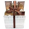 Spa-Gift-Baskets-Bath-and-Body-Set-with-Refreshing-Coconut-Fragrance-Lovestee-Bath-and-Body-Gift-Set-Includes-Shower-Gel-Body-Lotion-Body-Scrub-Body-Butter-Bath-Salt-and-Loofah-Back-Scrubbed Christmas Spa Gift Baskets Bath and Body Set with Refreshing Coconut Fragrance Lovestee - Bath and Body Gift Set Includes Shower Gel Body Lotion Body Scrub Body Butter Bath Salt and Loofah Scrubbed