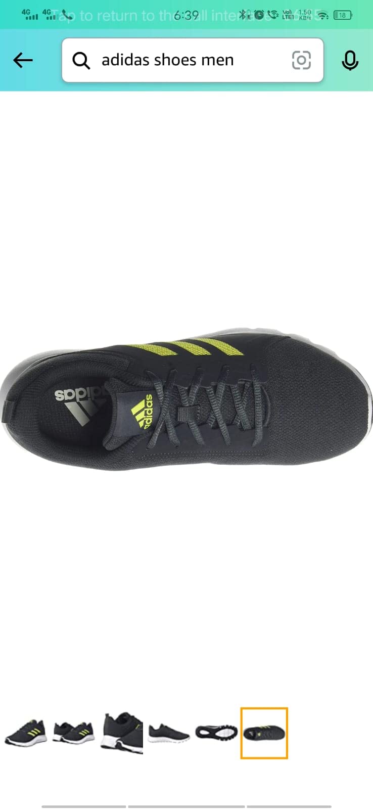 Buy Adidas Mens Drogo M GRESIX/SILVMT/Syello Running Shoe 7 UK